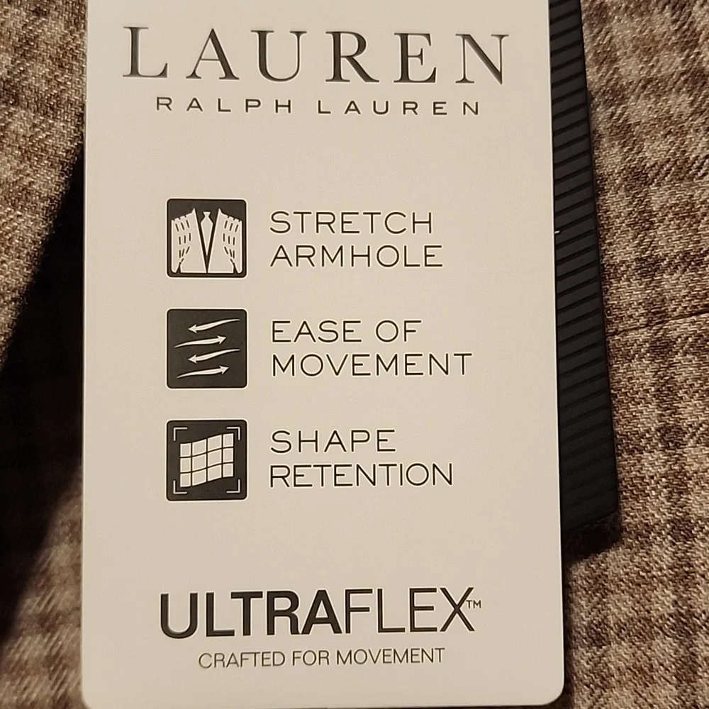 Lauren Ralph Lauren Lexington Ultraflex Silk Wool Sport Coat 46 Regular
